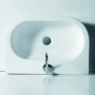 Kerasan Flo Раковина 70х42 см, 1 отв., цвет: белый