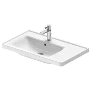 Duravit D-Neo Раковина накладная 80х48см, с переливом, с 1 отв., цвет: белый