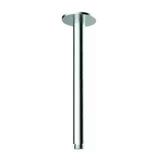 Almar 316 Stainless Steel Кронштейн для верхнего душа, потолочный, 20 см с круглым отражателем, цвет: нержавеющая сталь брашированная AISI 316