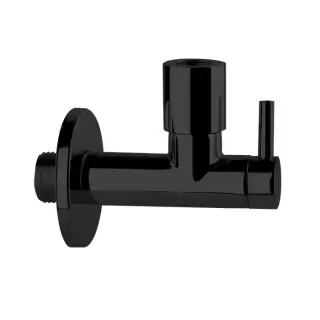 Gessi Technical accessories Запорный кран-фильтр под раковину с подводом воды на 1/2&rdquo;, цвет: Black XL