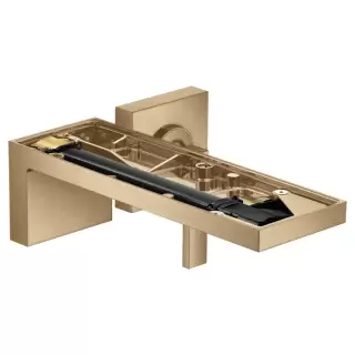 Axor MyEdition Смеситель для раковины, встраиваемый, излив: 24.5см. (без панели), цвет: шлифованная бронза
