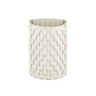 Colombo Adj Круглая корзина Dubai D40хH57см., напольная, цвет: белый/панна котта