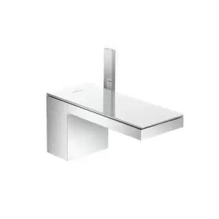 Axor MyEdition Смеситель для раковины, на 1 отв., излив 200мм, с донным клапаном, цвет: хром