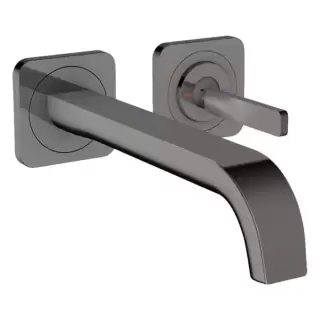 Axor Citterio E Смеситель для раковины, встраиваемый, излив: 22.1см., цвет: полированный черный хром