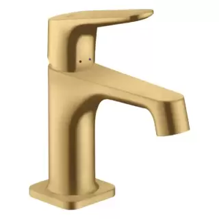 Axor Citterio M Смеситель для раковины 70, на 1 отв., с донным клапаном, цвет: шлифованное золото