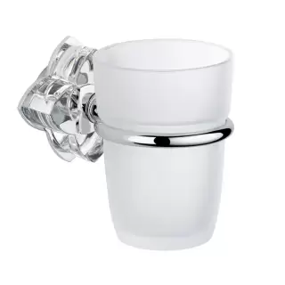 THG Petale De Cristal Clair Стакан стеклянный, подвесной, цвет: хром