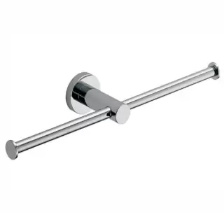 Colombo Plus Держатель для туалетной бумаги, двойной, цвет: хром