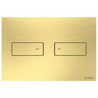 Artceram Клавиши смыва Смывная клавиша INOX-710, цвет: латунь брашированная PVD