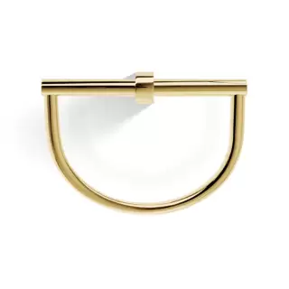 Decor Walther Century HTR Полотенцедержатель кольцо 22см., подвесной, цвет: золото