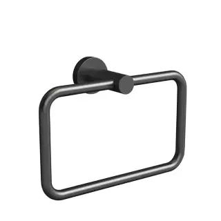 Colombo Plus Полотенцедержатель кольцо, цвет: PVD графит матовый