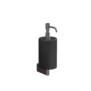 Gessi Origini Дозатор для жидкого мыла, подвесной, цвет: черный матовый/Black Metal Brushed PVD