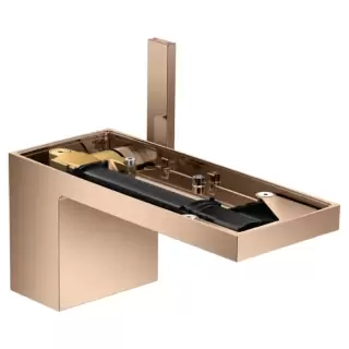 Axor MyEdition Смеситель для раковины 70, на 1 отв., без панели, цвет: полированное красное золото