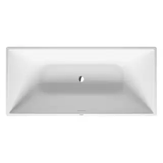 Duravit Vitrium Ванна отдельностоящая 160x75см, с ножками, с2 наклонами для спины, прямоугольная, цвет: белый