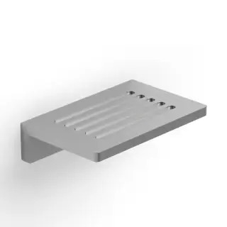 Decor Walther DW 910 Мыльница подвесная, цвет: сталь матовая