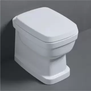 SIMAS Evolution Унитаз приставной 54х37см, слив универсальный, цвет: белый