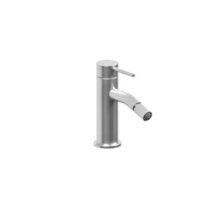 Bossini Nobu Смеситель для биде, без донного клапана, c гибкой подводкой из нерж стали., цвет: нержавеющая сталь