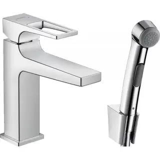 Hansgrohe Metropol Смеситель для биде, на 1 отв., с ручным душем, цвет: хром