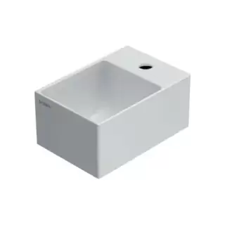 Globo T-Edge Раковина накладная 30х20хh:14 см, c 1 отв., цвет: белый