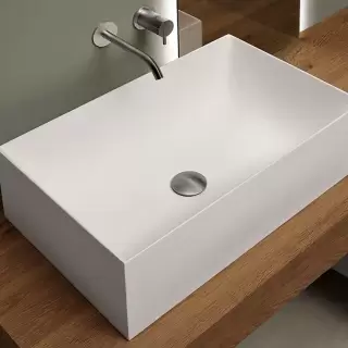 Antonio Lupi Stratos Раковина 40х63 см, без отв., цвет: белый