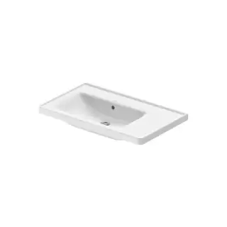 Duravit D-Neo Раковина 80х48см., без отв., накладная, с переливом, цвет: белый
