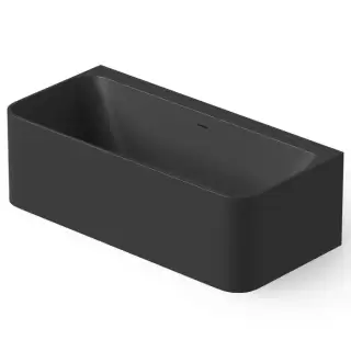 Dea Design Modern Ванна 180х80х56см., отдельностоящая, Solid Surface, цвет: Black №16