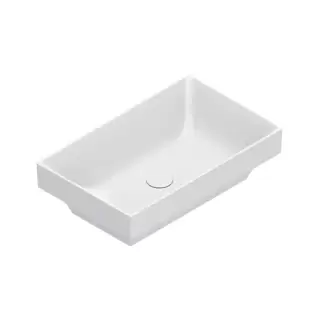 Catalano Zero Раковина 60x37см встраиваемая, без отв., цвет: белый глянцевый