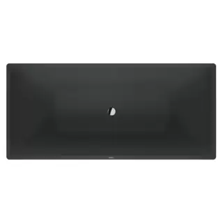 Duravit Vitrium Ванна отдельностоящая 185x85см., с ножками, с2 наклонами для спины, прямоугольная, цвет: темно-серый матовый