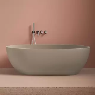 Artceram  Ванна Hoop 170x70хh50 см отдельностоящая, цвет: tortora