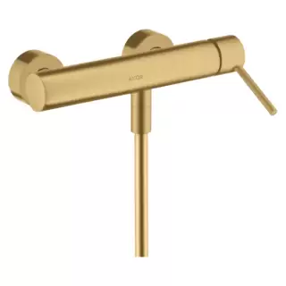 Axor Starck Смеситель для душа, настенный, цвет: шлифованное золото