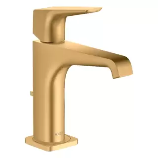 Axor Citterio E Смеситель для раковины 125, на 1 отв., с донным клапаном, цвет: шлифованная медь