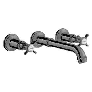 Axor Montreux Смеситель для раковины, встраиваемый, излив: 22.5см., цвет: полированный черный хром