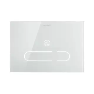 Duravit A.1 Клавиша смыва Plus, белое стекло с подсветкой