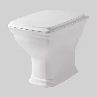 Artceram CIVITAS  Унитаз напольный 36х54 см, слив в пол, цвет: белый