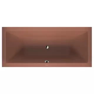 Duravit Vitrium Ванна встраиваемая 180x80cм, с ножками, с2 наклонами для спины, прямоугольная, цвет: матовая корица
