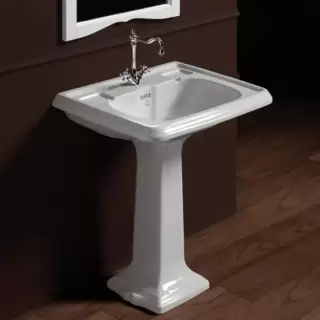 SIMAS Arcade Раковина 73х54 см, 1 отв., цвет: белый