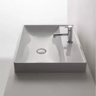 Globo T-Edge Раковина 61х46х14 см, 1 отв., цвет: белый