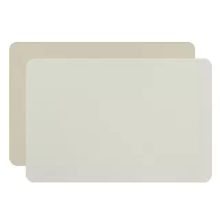 ADJ Прямоугольный плейсмат, 45x30 см., цвет: белый/панна котта