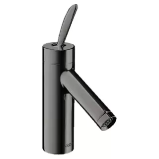 Axor Starck Cмеситель для раковины, на 1 отв, с донным клапаном, цвет: полированный черный хром