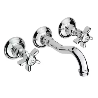 Nicolazzi Dames Anglaises Смеситель для раковины с 2мя ручками, цвет: хром