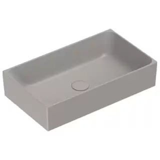 Catalano Premium Раковина 60x35см накладная, без отв., цвет: Tortora Satinato