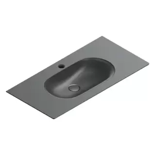 Catalano Sfera Раковина консоль 100x50см, с 1 отв., цвет: черный матовый