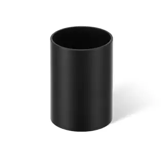 Decor Walther Club Баночка универсальная 9.6x6.7см, настольная, цвет: черный матовый