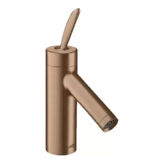 Axor Starck Cмеситель для раковины, на 1 отв, с донным клапаном, цвет: шлифованное красное золото