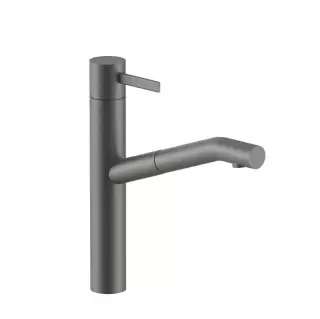 Fantini AF/21 Смеситель для раковины, 1 отв., излив: 21.7 см, цвет: Matt Gun Metal PVD