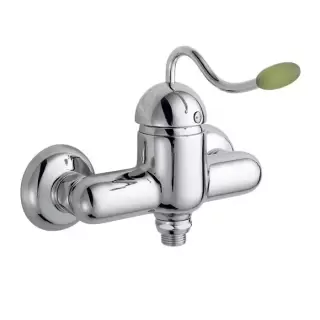 Nicolazzi Signal Смеситель для душа на 2 отверстия, настенный, вывод снизу 1/2", цвет: хром