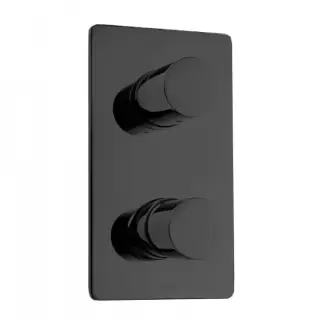 Bossini Oki Смеситель для душа, встраиваемый, с девиаторм 1/2/3/4/5, цвет: черный матовый