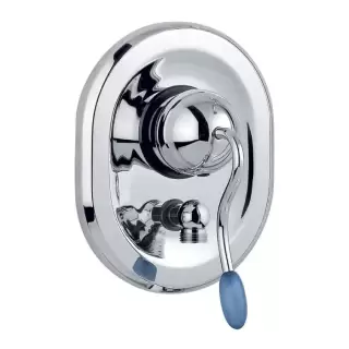 Nicolazzi Signal Наружная часть встраиваемого смесителя для душа &ldquo;Unico&rdquo; на 2 отверстия, цвет: хром