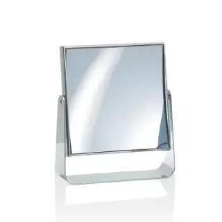 Decor Walther SPT 67 Косметическое зеркало 16.5x19см, настольное, увел. 7x, цвет: хром