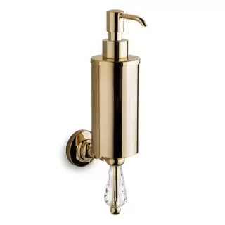 3SC Boheme Дозатор для жидкого мыла, подвесной, цвет: золото 24к. opaco