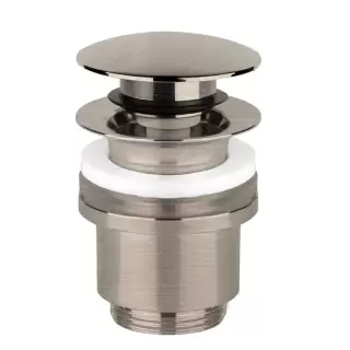 Gessi Technical accessories Автоматический донный клапан &ldquo;Stop&Go&rdquo; для раковины без перелива, цвет: Finox Brushed Nickel